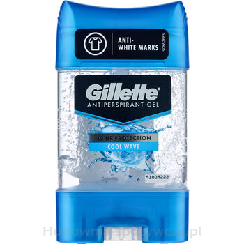 Gillette Cool Wave Antyperspirant W Żelu Dla Mężczyzn 70 Ml