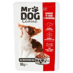 Karma Pies Mr Dog Wołowina 100 G Mw Dobry Wybór Sasz