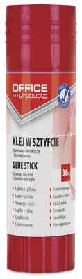 Office Products Klej w sztyfcie PVA, 36g [BIURO]