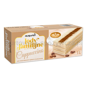 Lody Augusto Premium rolada Cappuccino 1L