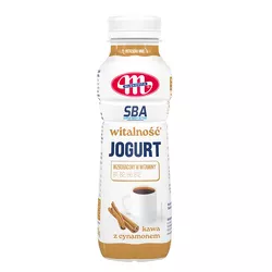 Mlekovita Jogurt kawa z cynamonem wzbogacony SBA 330g
