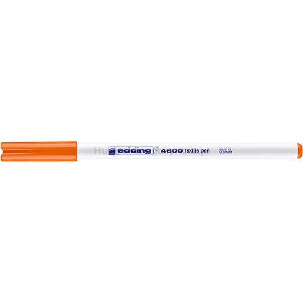 Pisak tekstylny e-4600 EDDING, 1 mm, pomarańczowy - 3