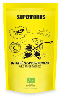 Dzika Róża Sproszkowana Bio 150 G - Bio Planet [BIO]