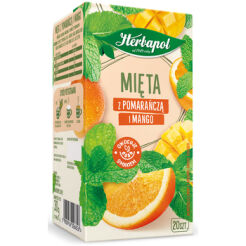 *Herbapol Herbatka Ziołowa Mięta Z Pomarańczą I Mango 30G/20Tb