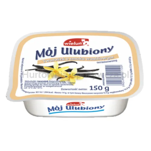 Mój Ulubiony Twarożek o smaku waniliowym 150 g