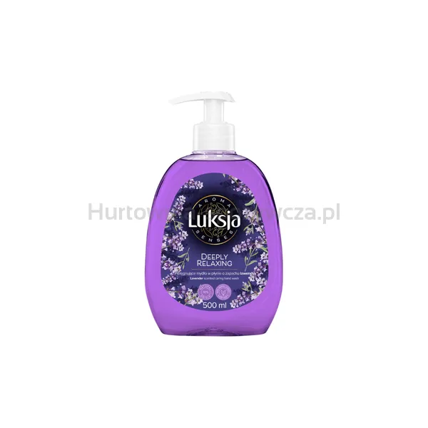 Luksja Aroma Senses Deeply Relaxing Pielęgnujące Mydło W Płynie O Zapachu Lawendy 500 Ml