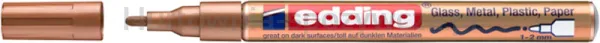 Edding Marker olejowy połyskujący e-751 1-2 mm, miedziany 