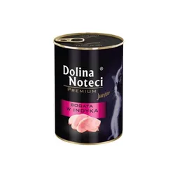 Dolina Noteci Premium Mokra karma Junior dla kota puszka indyk 400g