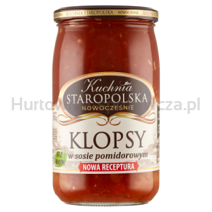 Kuchnia Staropolska Klopsy W Sosie Pomidorowym 700 G