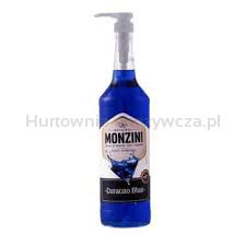 Monzini Syrop Blue Curacao 1L Z Pompką