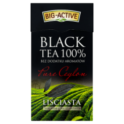 Big-Active Herbata Czarna 100%, Liściasta 100G