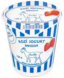 Jogurt kozi truskawkowy 150 g