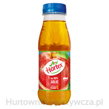Hortex Sok 100% Jabłko Butelka Apet 300 Ml