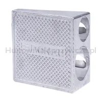 Donau Temperówka aluminiowa, podwójna, srebrna  - 2