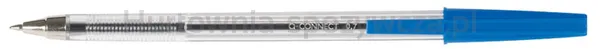 Długopis Q-CONNECT z wymiennym wkładem 0,7mm (linia), niebieski