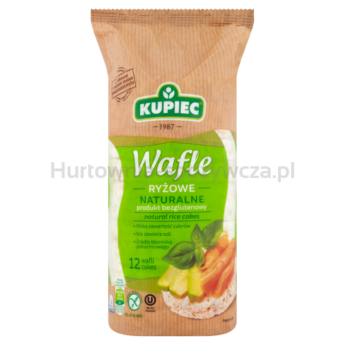 Kupiec Wafle Ryżowe Naturalne 120G