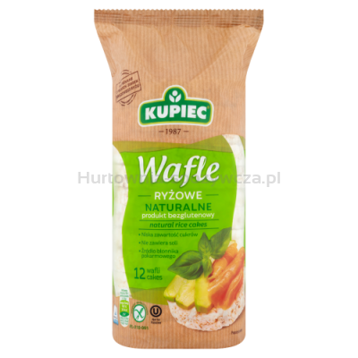 Kupiec Wafle Ryżowe Naturalne 120G