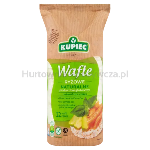 Kupiec Wafle Ryżowe Naturalne 120G