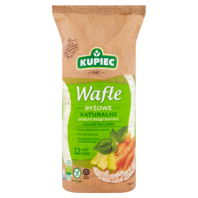 Kupiec Wafle Ryżowe Naturalne 120G