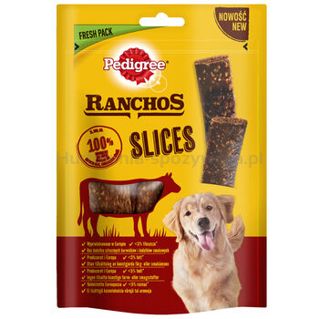 Pedigree Ranchos Plasterki Z Wołowiną 8 X 60G