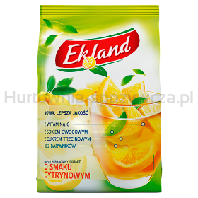 Ekland Napój Herbaciany Instant O Smaku Cytrynowym 300 G