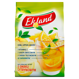 Ekland Napój Herbaciany Instant O Smaku Cytrynowym 300 G