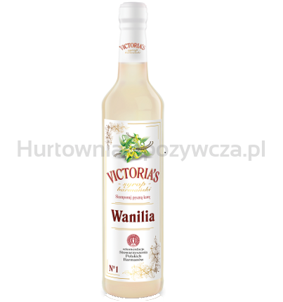 Victoria's Syrop Barmański Wanilia 490Ml