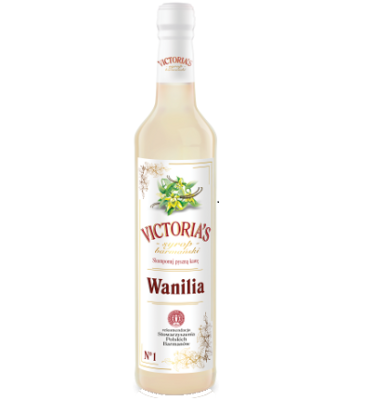 Syrop Barmański Wanilia Victoria'S 490Ml