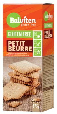 Herbatniki Petit Beurre Bez Dodatku Cukru Bezglutenowe 175 G - Balviten [BIO]