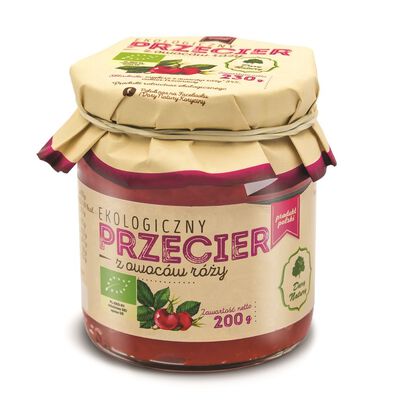 Przecier Z Owoców Róży Bio 200 G - Dary Natury [BIO]