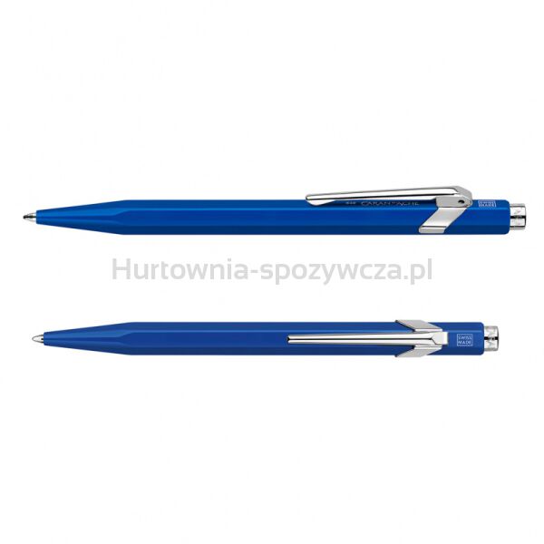 Długopis CARAN D'ACHE 849 Classic Line, M, niebieski - 3