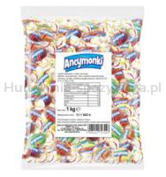 Cukierki Karmelki Owocowe Mniami 1 Kg Luz