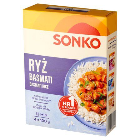 Sonko Ryż Basmati 4X100 G.