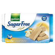 Gullón Sugar Free Wafle Z Nadzieniem O Smaku Waniliowym 60 G