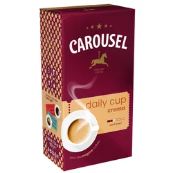 Carousel Coffee Daily Cup Crema ground 500g