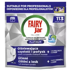Fairy Professional Platinum Kapsułki do zmywarki, 113 myć