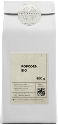 Popcorn (Ziarno Kukurydzy) Bio 400 G - The Planet [BIO]