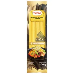 Tao tao Makaron Ryżowy Wstążka Z Dodatkiem Batata 200G