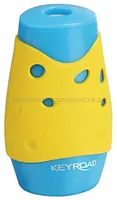 Temperówka Keyroad Cheese, Plastikowa, Podwójna, Z Pojemnikiem, Pakowane Na Displayu, Mix Kolorów - 5