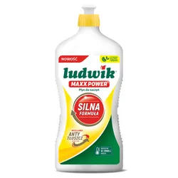 Ludwik MAXX POWER płyn do mycia naczyń cytrusy z zieloną herbatą 725g