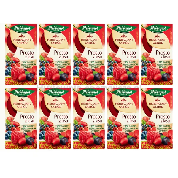 Herbapol Herbaciany Ogród Herbatka Owocowa Prosto Z Lasu 20 Torebek/50G