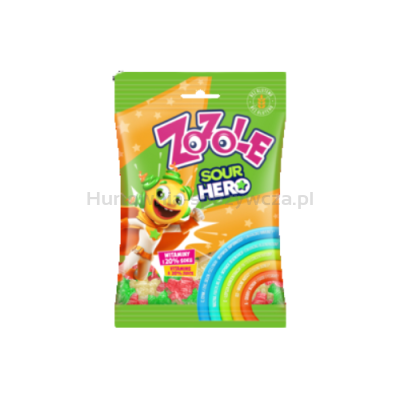 Mieszko Żelki Zozole Sour Hero z Witaminami 75g 