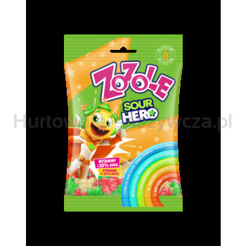 Żelki Zozole Sour Hero z Witaminami 75g MIESZKO