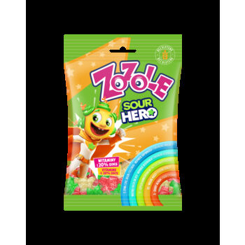 Żelki Zozole Sour Hero z Witaminami 75g MIESZKO