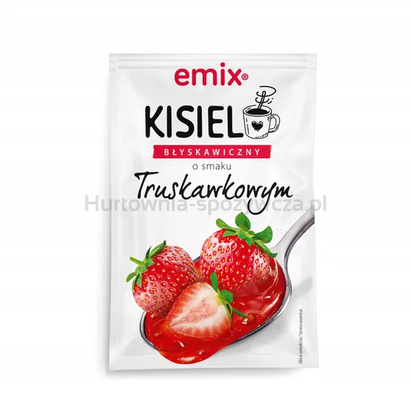 Emix Kisiel z kawałkami owoców - błyskawiczny truskawka 30g