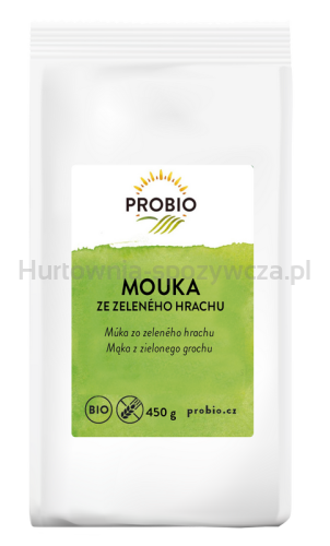 Mąka Z Zielonego Groszku Bezglutenowa Bio 450 G - Probio [BIO]