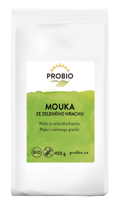 Mąka Z Zielonego Groszku Bezglutenowa Bio 450 G - Probio [BIO]