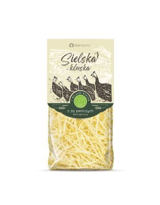 Makaron (Z Jaj Perliczych) Krajanka Bio 250 G - Bartolini (Sielska Kluska) [BIO]