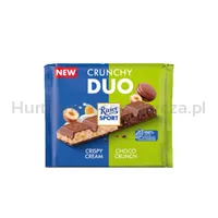 Ritter Sport Czekolada mleczna DUO Crunchy 218g