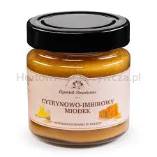 Ogródek Dziadunia Cytrynowo imbirowy miodek 250 g